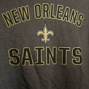 New Orleans Saints Pullover Hoodie - Charcoal